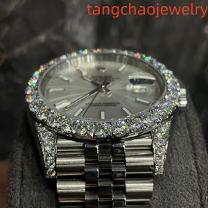VVS Moissanite Rolex Datejust 41mm