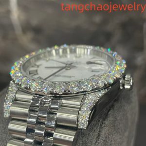 VVS Moissanite Rolex Datejust 41mm