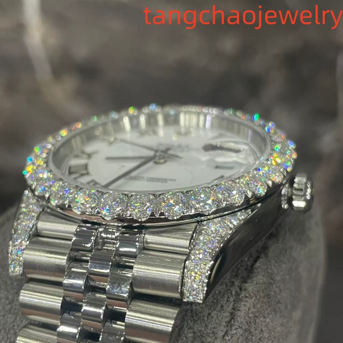 VVS Moissanite Rolex Datejust 41mm